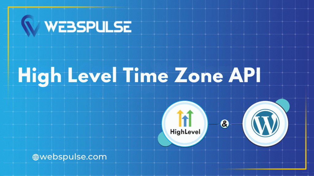 High Level Time Zone API
